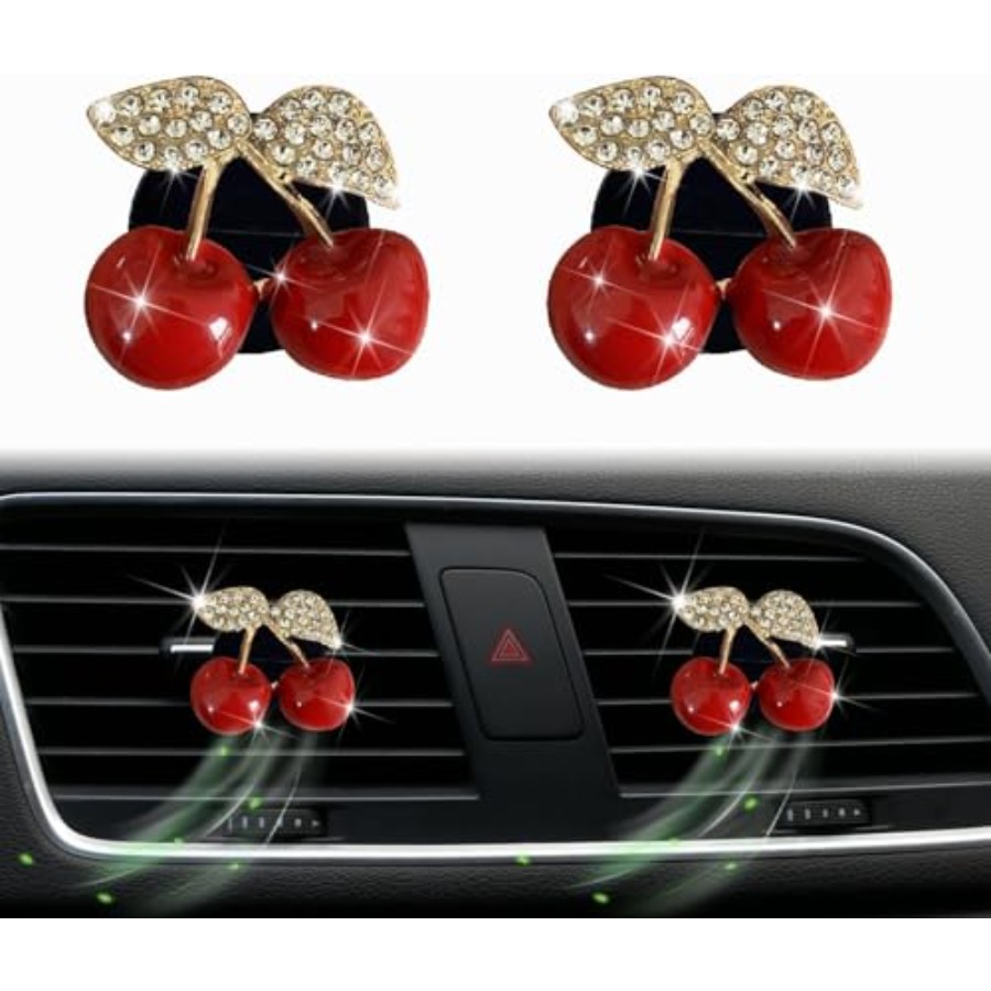 Fragrance Perfume Car - 2Pcs Cherry Car Air Vent Freshener