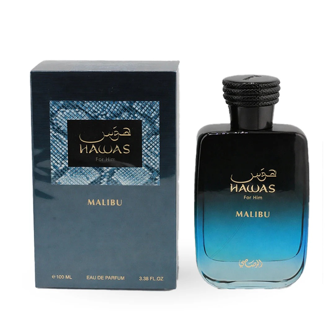 Rasasi Hawas Malibu For Him ED - Perfume Fragrance Notes ulasan dan harga