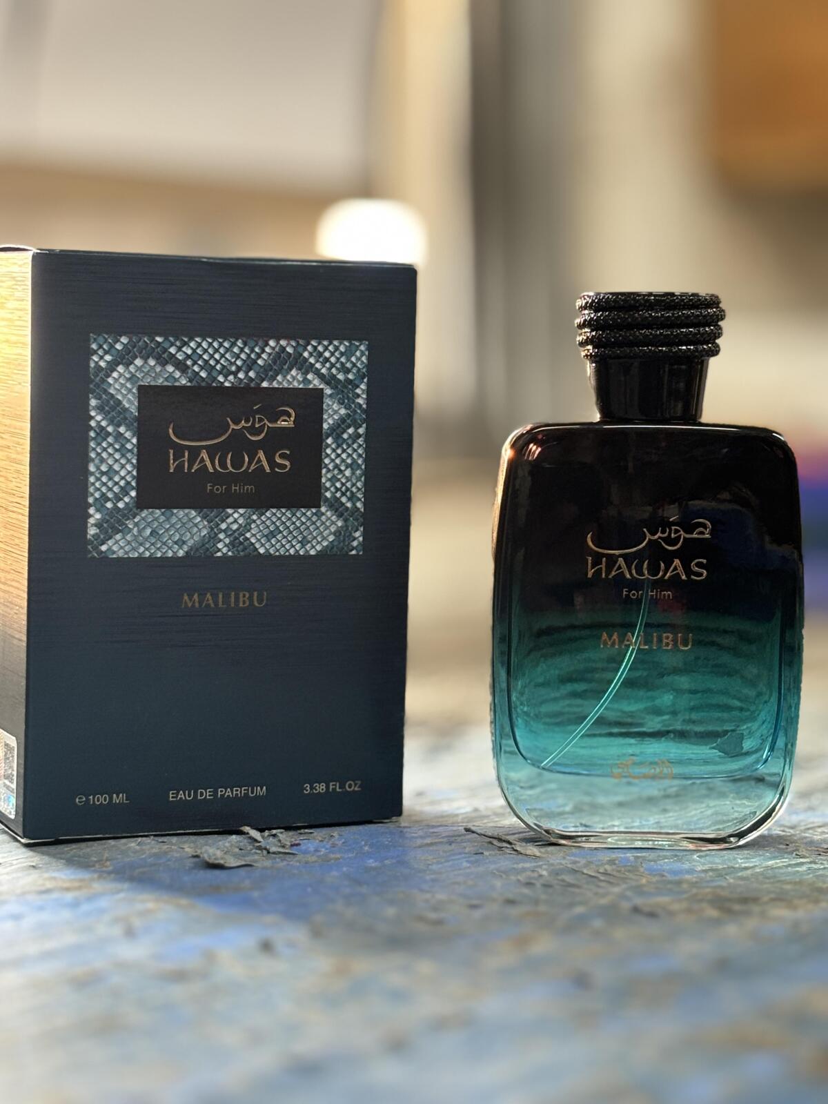 Rasasi Hawas Malibu For Him ED - Perfume Fragrance Notes ulasan dan harga
